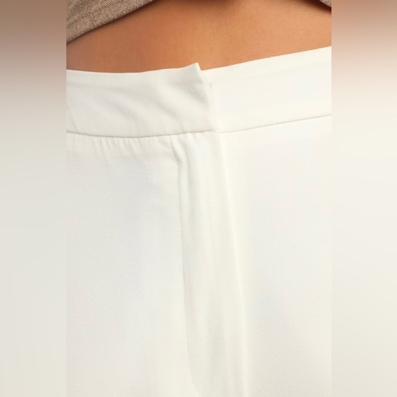 Lulus Distinct Instincts White High-Waisted Wide-Leg Trouser Pants, Size XS - Picture 5 of 12